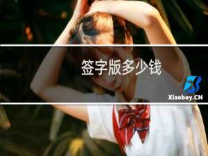 签字版多少钱