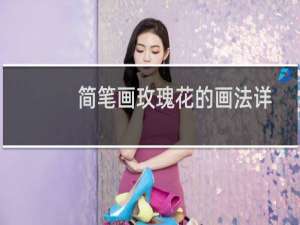 简笔画玫瑰花的画法详解（你学会了吗）