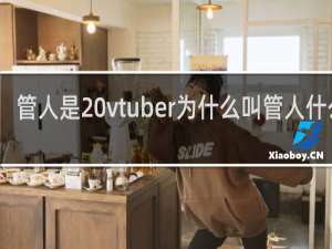 管人是 vtuber为什么叫管人什么梗