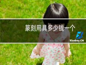 篆刻用具多少钱一个
