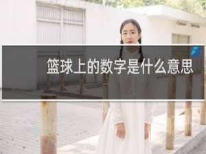篮球上的数字是什么意思