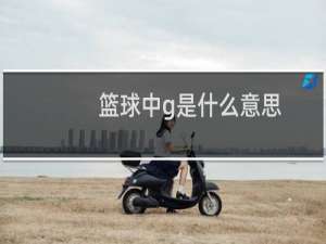 篮球中g是什么意思