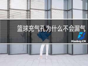 篮球充气孔为什么不会漏气