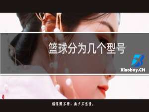 篮球分为几个型号