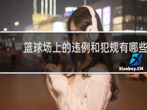 篮球场上的违例和犯规有哪些