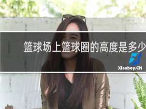 篮球场上篮球圈的高度是多少