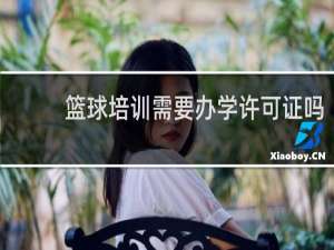 篮球培训需要办学许可证吗