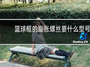 篮球框的膨胀螺丝要什么型号