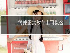 篮球正常放车上可以么