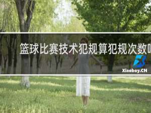 篮球比赛技术犯规算犯规次数吗