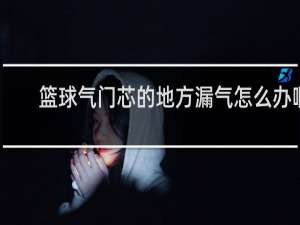篮球气门芯的地方漏气怎么办啊