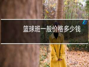 篮球班一般价格多少钱