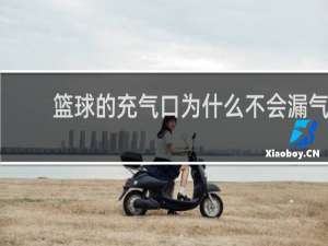 篮球的充气口为什么不会漏气