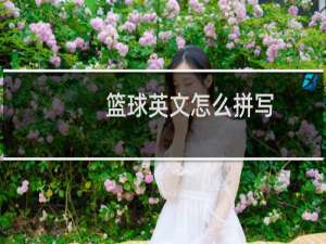 篮球英文怎么拼写