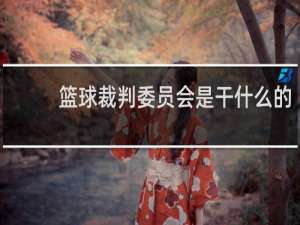篮球裁判委员会是干什么的