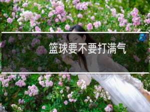 篮球要不要打满气