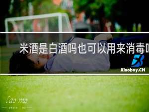 米酒是白酒吗也可以用来消毒吗