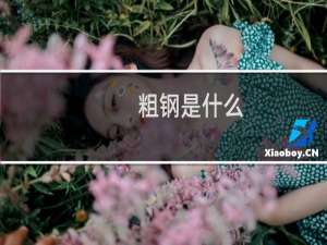 粗钢是什么（粗钢的介绍）