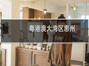 粤港澳大湾区惠州