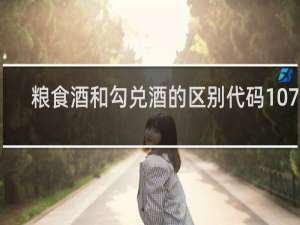 粮食酒和勾兑酒的区别代码10781.1
