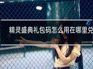 精灵盛典礼包码怎么用在哪里兑换