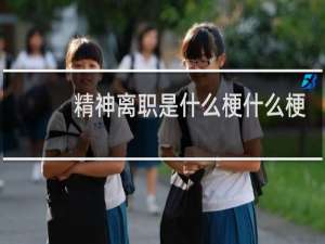 精神离职是什么梗什么梗