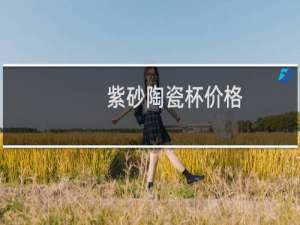 紫砂陶瓷杯价格