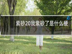 紫砂 我紫砂了是什么梗