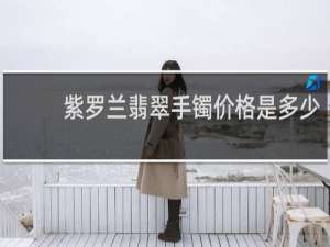 紫罗兰翡翠手镯价格是多少