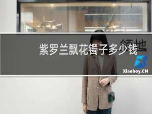 紫罗兰飘花镯子多少钱