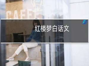 红楼梦白话文