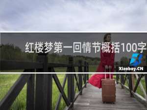 红楼梦第一回情节概括100字