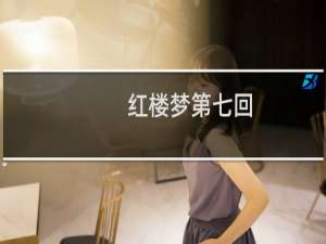 红楼梦第七回