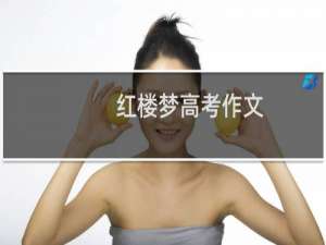 红楼梦高考作文