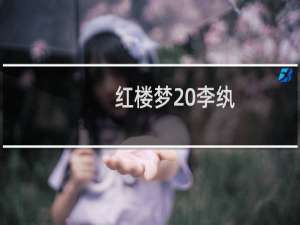 红楼梦 李纨
