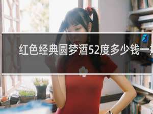 红色经典圆梦酒52度多少钱一瓶