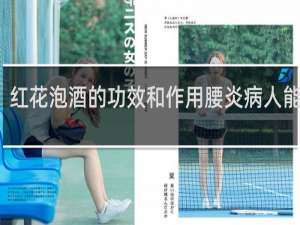 红花泡酒的功效和作用腰炎病人能用吗