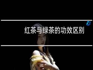 红茶与绿茶的功效区别