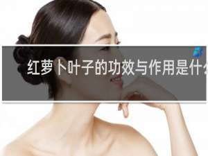 红萝卜叶子的功效与作用是什么