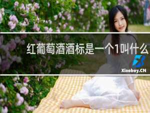 红葡萄酒酒标是一个1叫什么