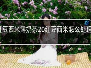 红豆西米露奶茶 红豆西米怎么处理才好喝