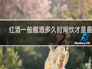 红酒一般醒酒多久时间饮才是最佳