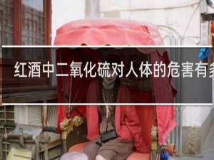 红酒中二氧化硫对人体的危害有多大