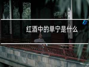 红酒中的单宁是什么