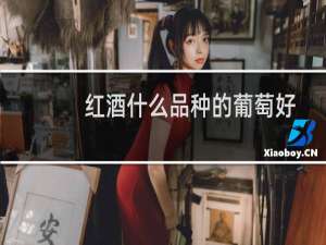 红酒什么品种的葡萄好