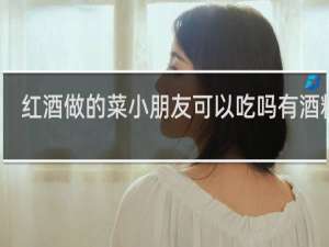 红酒做的菜小朋友可以吃吗有酒精吗