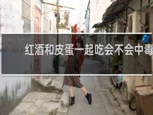 红酒和皮蛋一起吃会不会中毒