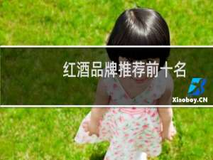 红酒品牌推荐前十名