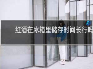 红酒在冰箱里储存时间长行吗