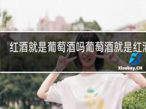 红酒就是葡萄酒吗葡萄酒就是红酒吗